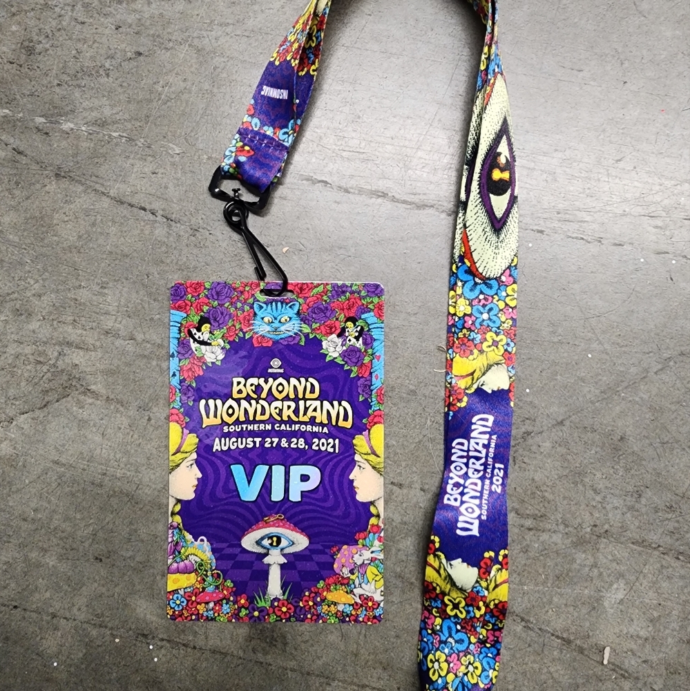 Beyond Wonderland 2021 VIP Landyard